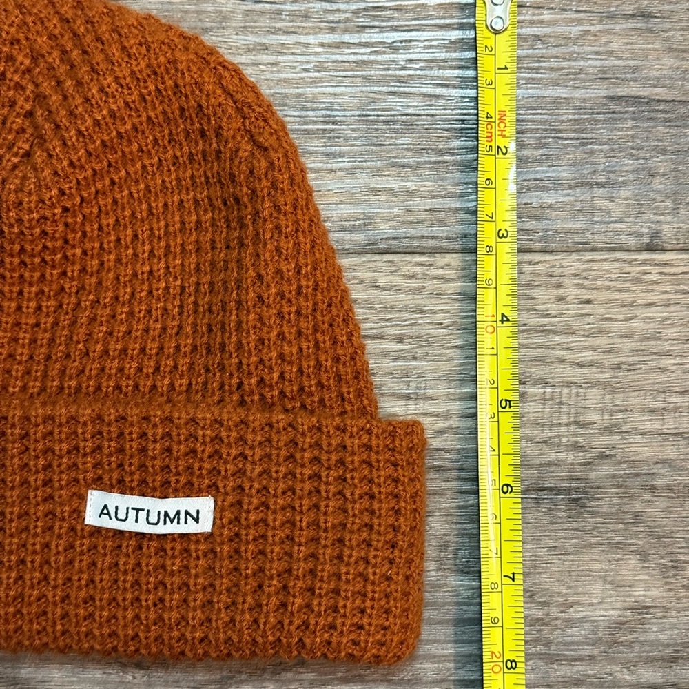 Autumn Select Cord Beanie (Rust/Brown Color) - Picture 4 of 6